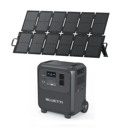 Kit station électrique BLUETTI Elite 320 avec panneau solaire 220 W