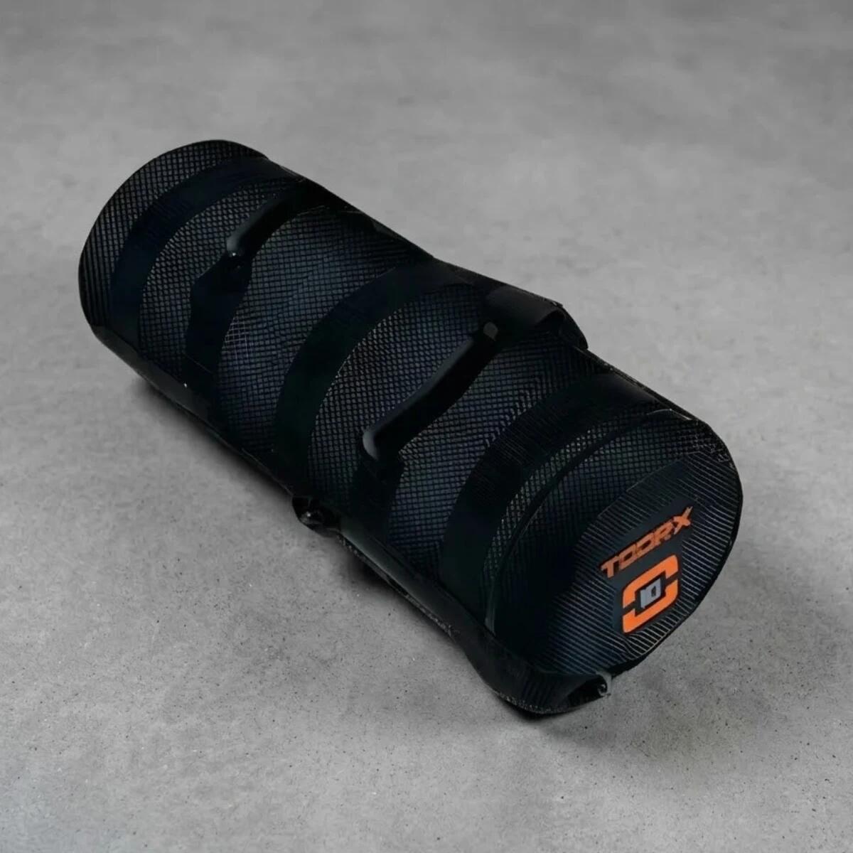 Powerbag met 6 hendels - 10kg  - Carbon Look Coating 3/4