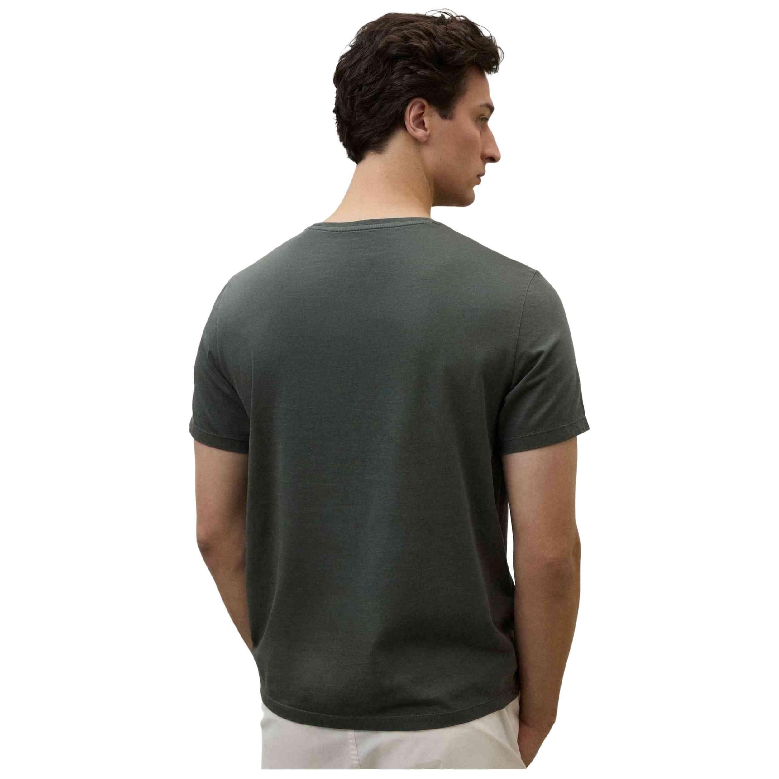 Maglia a maniche corte Ecoalf modello GATSALMER0831_424 per uomini 3/5