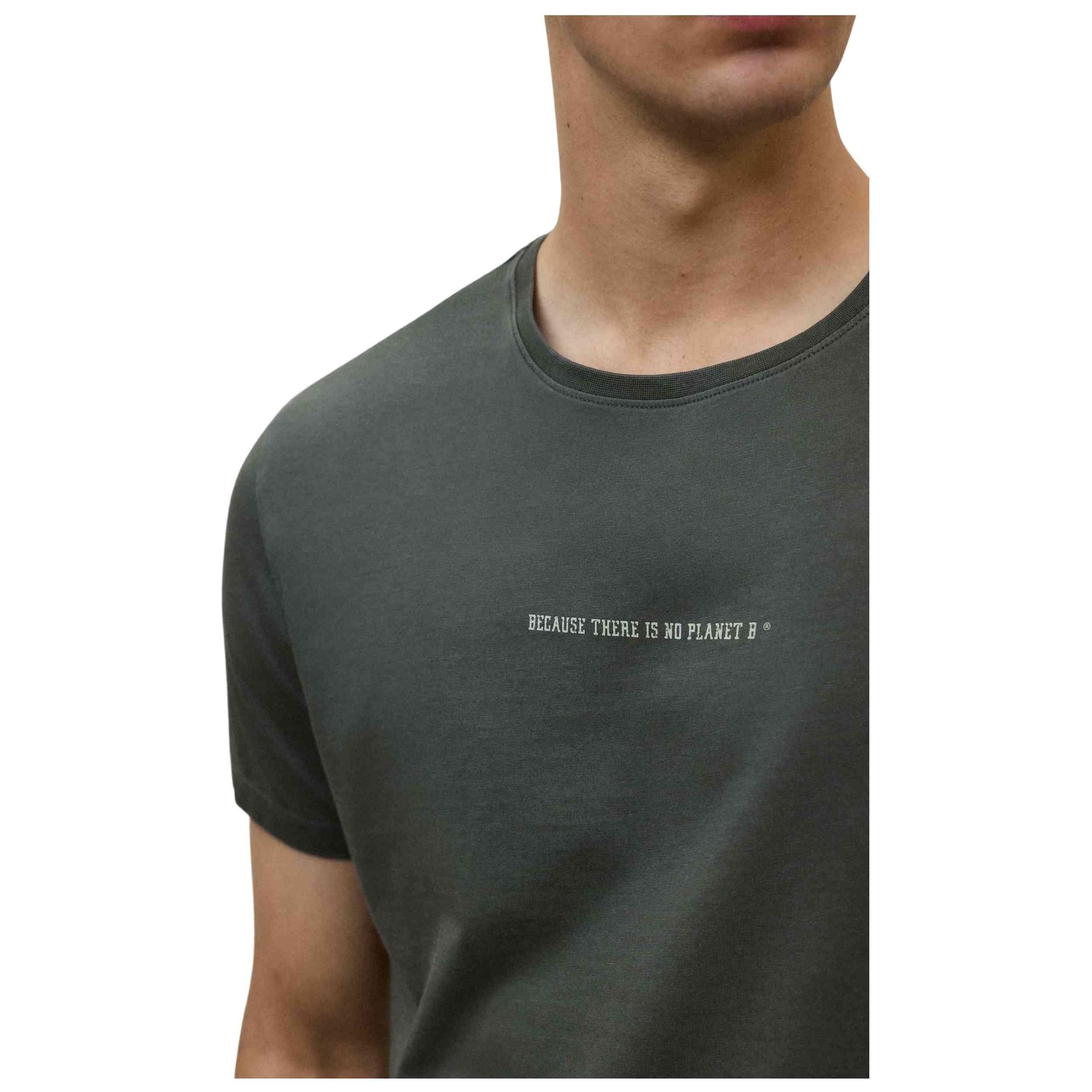 Maglia a maniche corte Ecoalf modello GATSALMER0831_424 per uomini 4/5