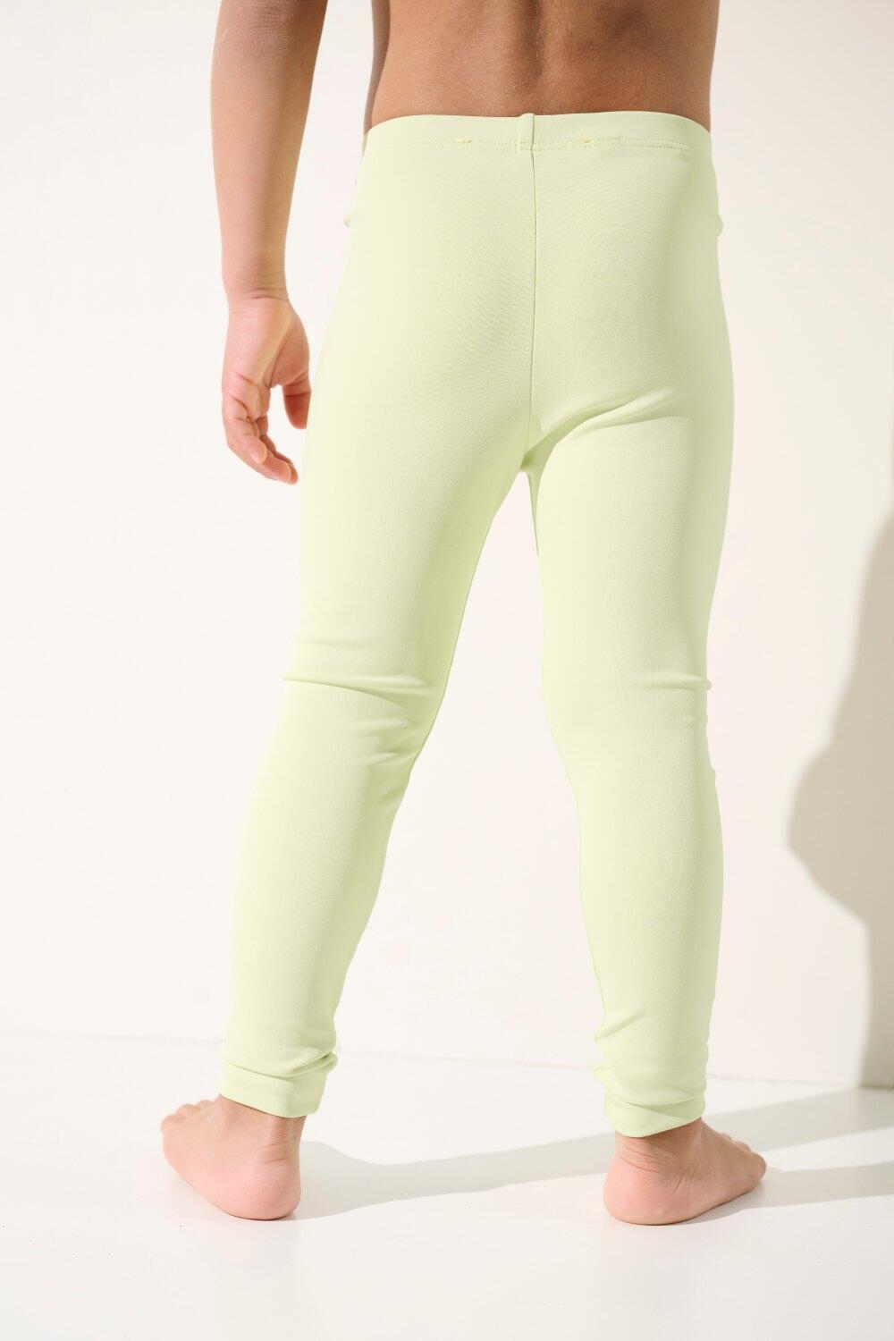 Legging de bain anti-UV Enfant (2-4 ans) Vert, Samoa, UPF 50+ 2/4