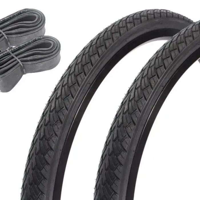 KUJO ONE 0 ONE A 28-inch / 700 x 1.60" / 40C bicycle tyre set + FV inner tube