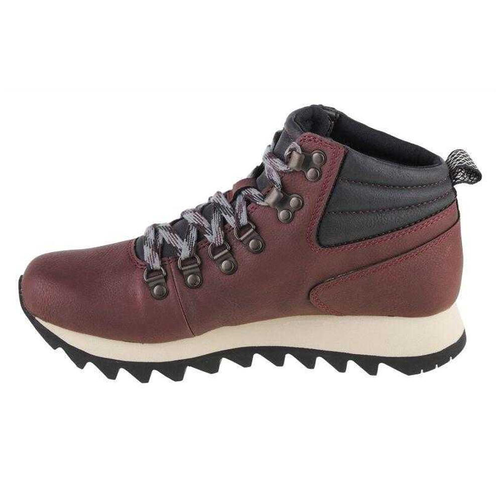 Baskets Randonnée ALPINE Femme (Rouge Bordeaux) 2/4
