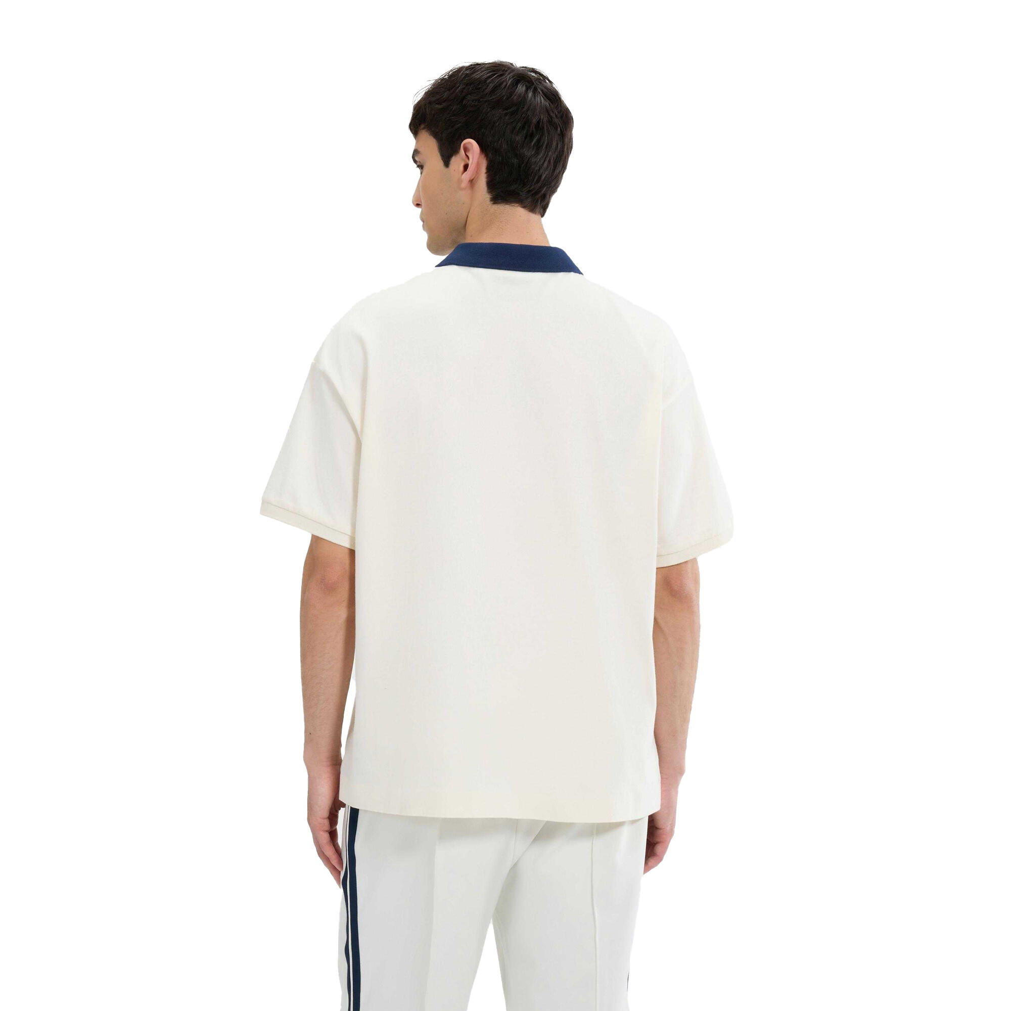 Mens Sbarri Polo Shirt (Off White) 2/4