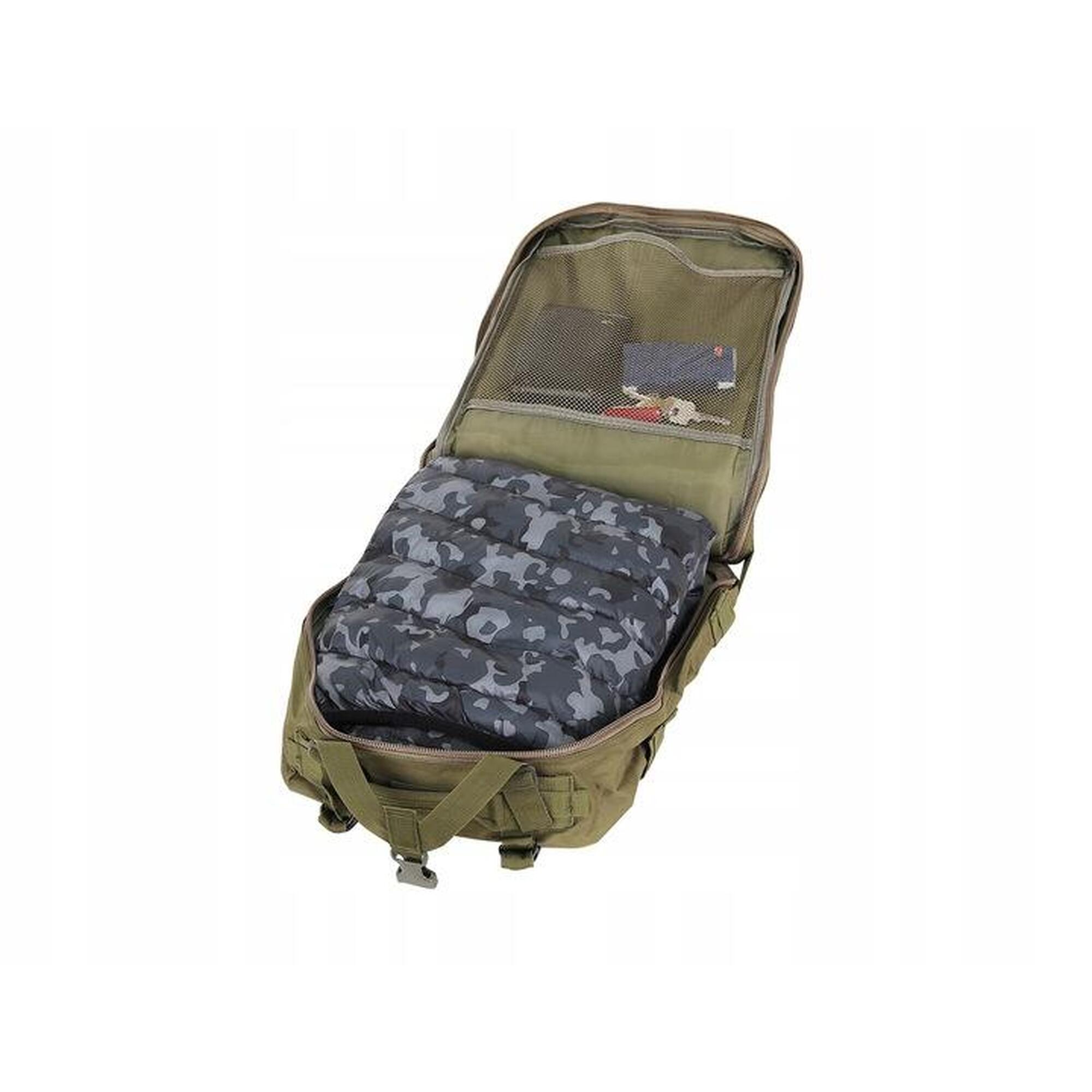 Ghiozdan militar, bretele reglabile, capacitate 38 l, camuflaj, XL , 29x37x55 cm
