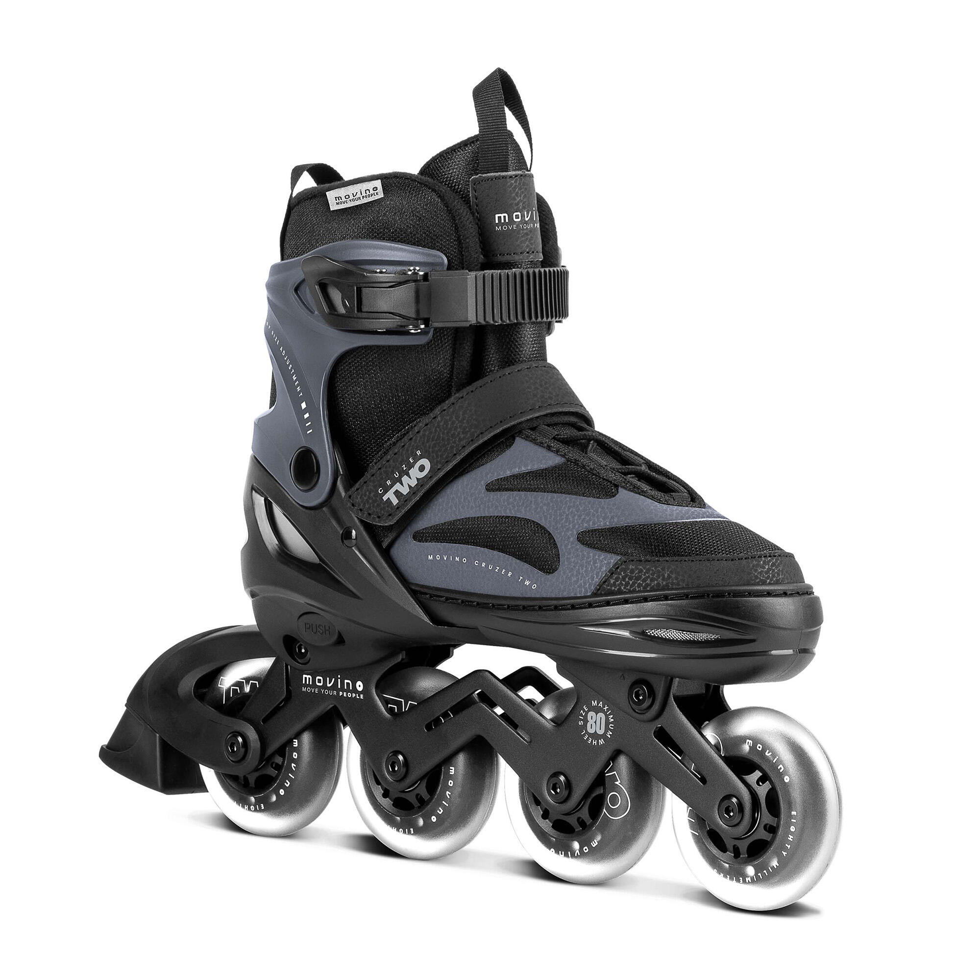 Patines fitness hombre regulables Movino Cruzer Two 9808 2/8