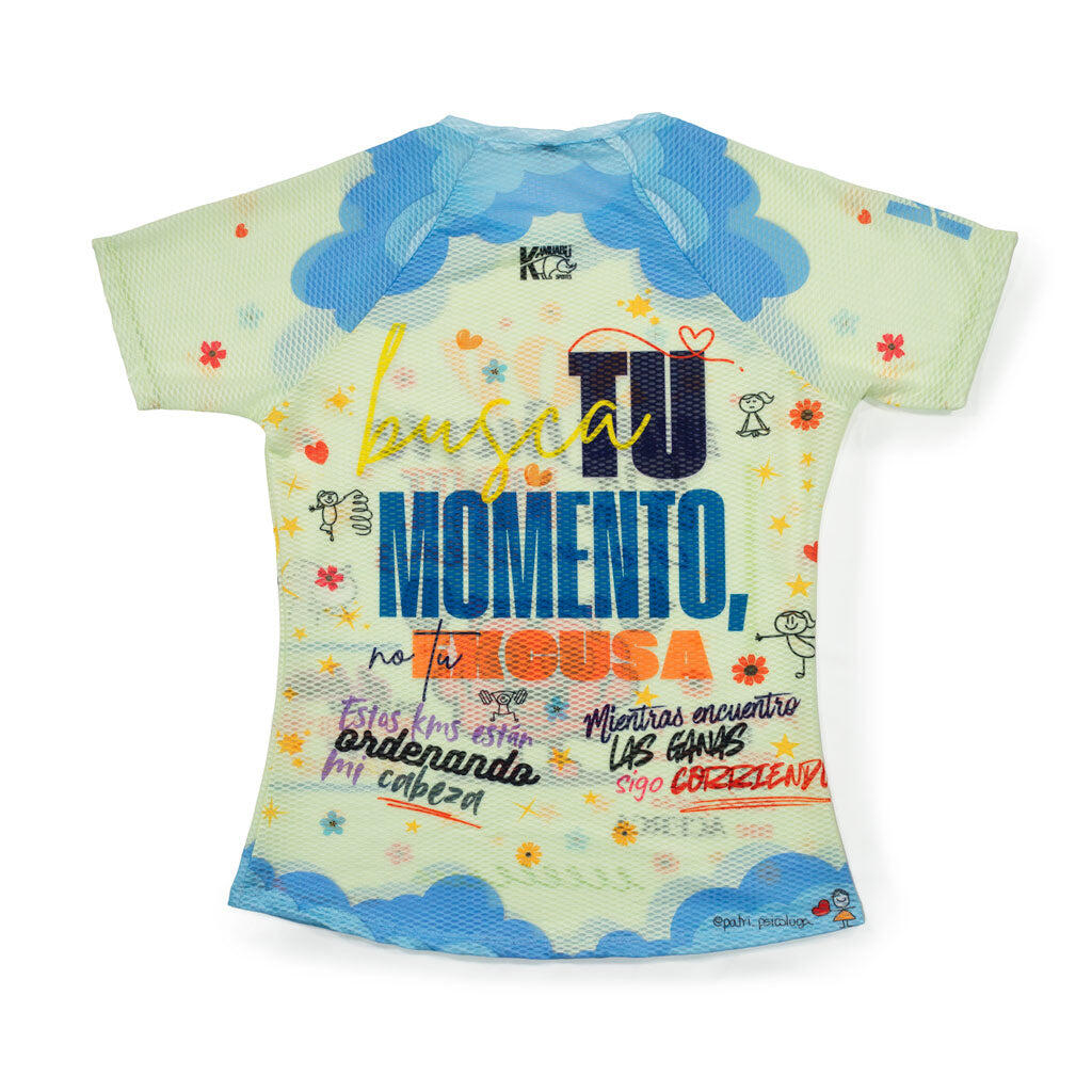 Running T-shirt Dames PATRI PSYCHOLOGE GELIMITEERDE EDITIE 2026 Korte Mouwen 2/4