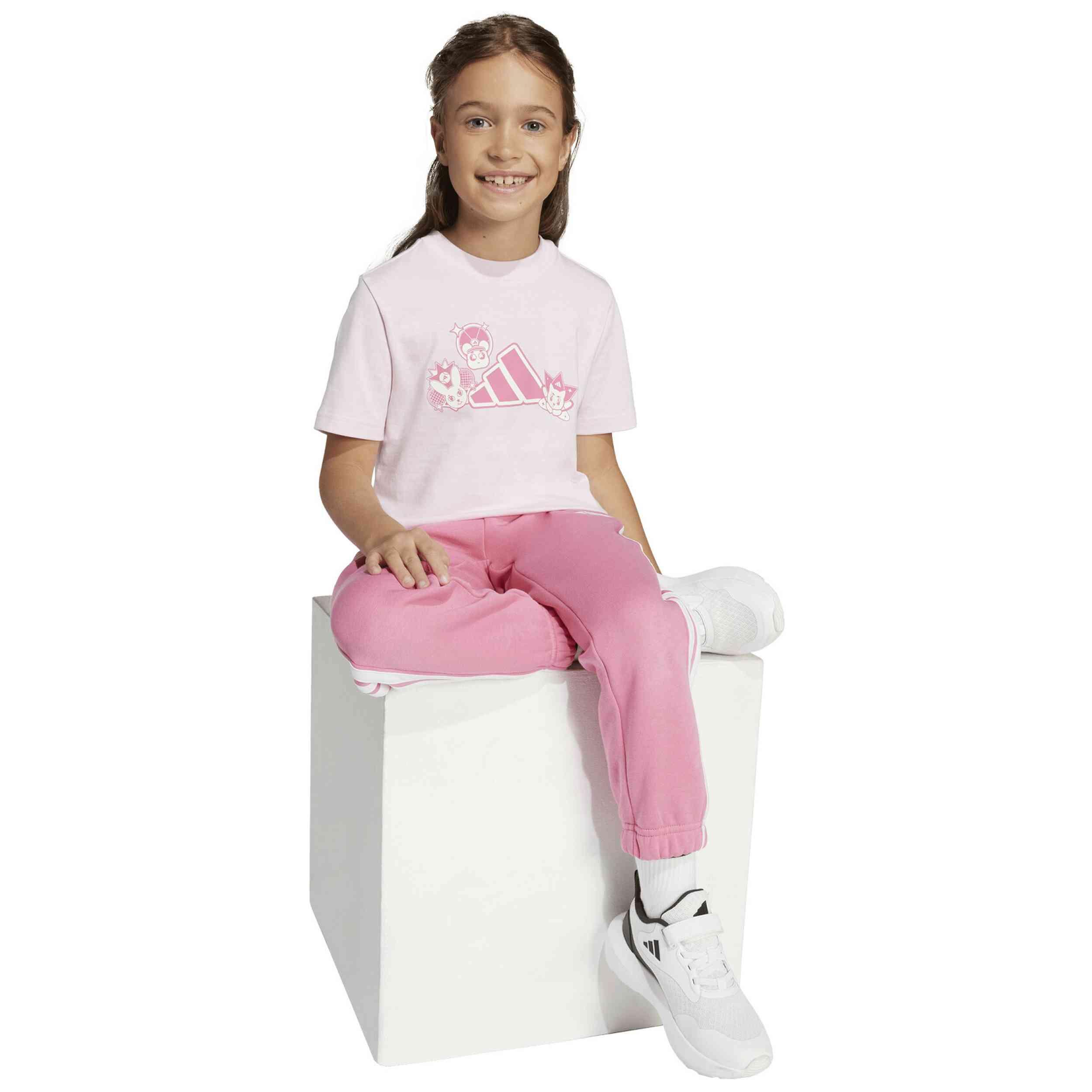 T-shirt Adidas modèle JV5258 pour filles 2/4