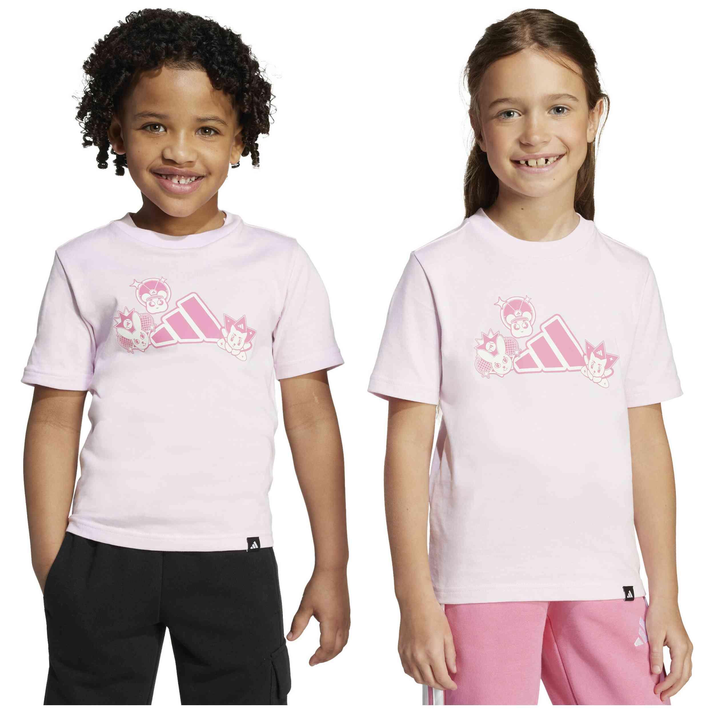 T-shirt Adidas modèle JV5258 pour filles 4/4