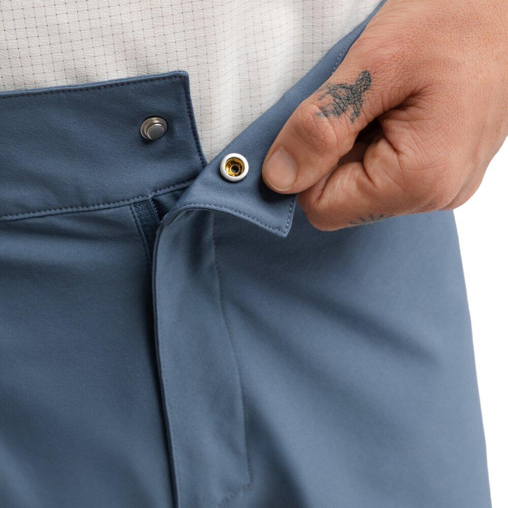 Pantaloncini da bikepacking da uomo Ciclismo Daytrip Indigo Blu 4/7