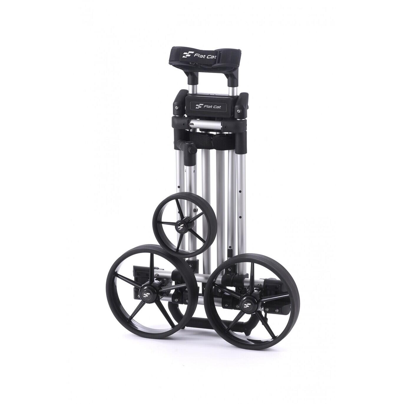 Chariot de golf manuel 3 roues Flat Cat Push 4/6