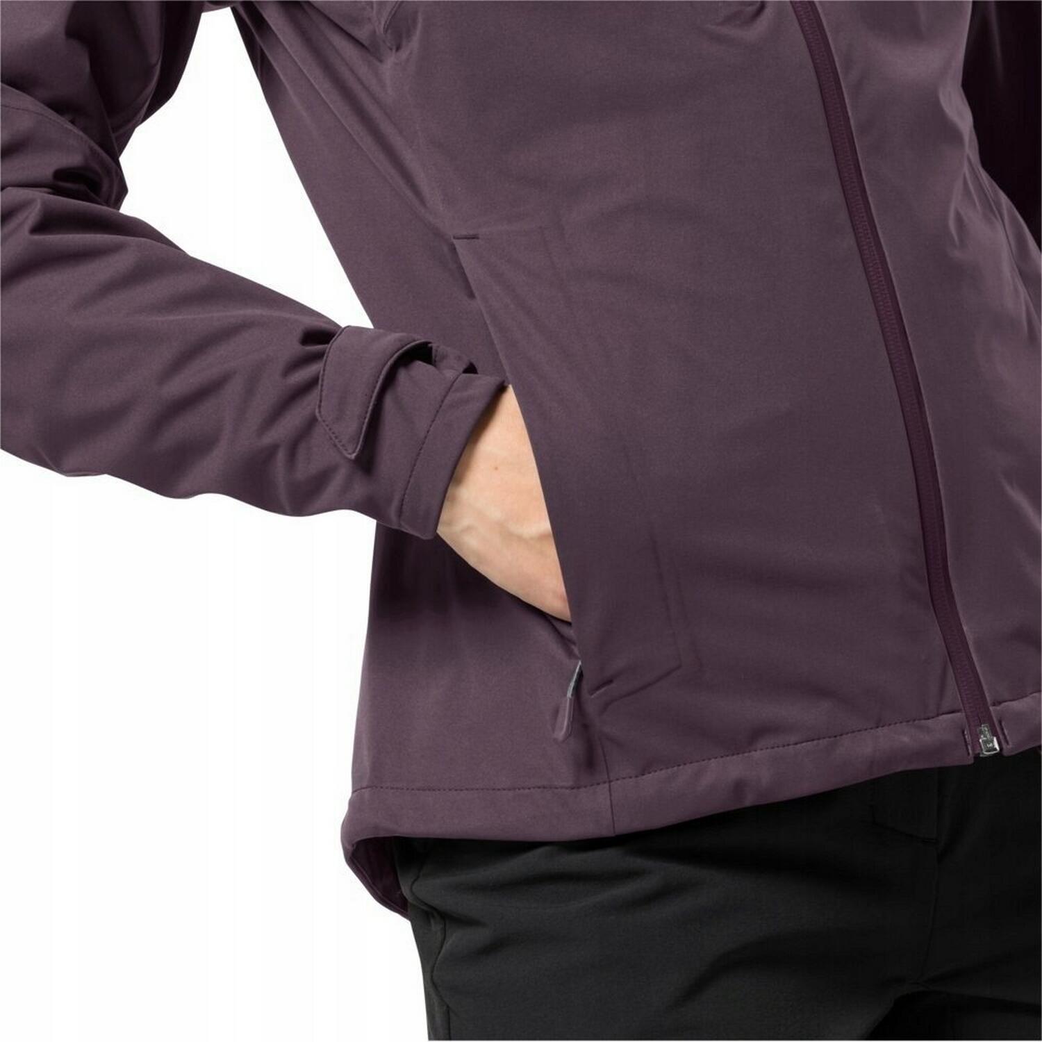 Giacca Donna Jack Wolfskin Highest Peak 3L Violetto 2/4