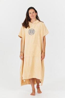 Volwassen surf poncho - logo - blauw