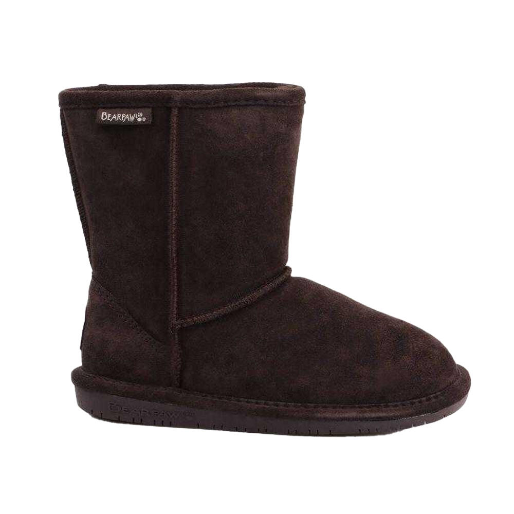 Stivali Da Neve PelleBambini Bearpaw Emma Marrone 4/6