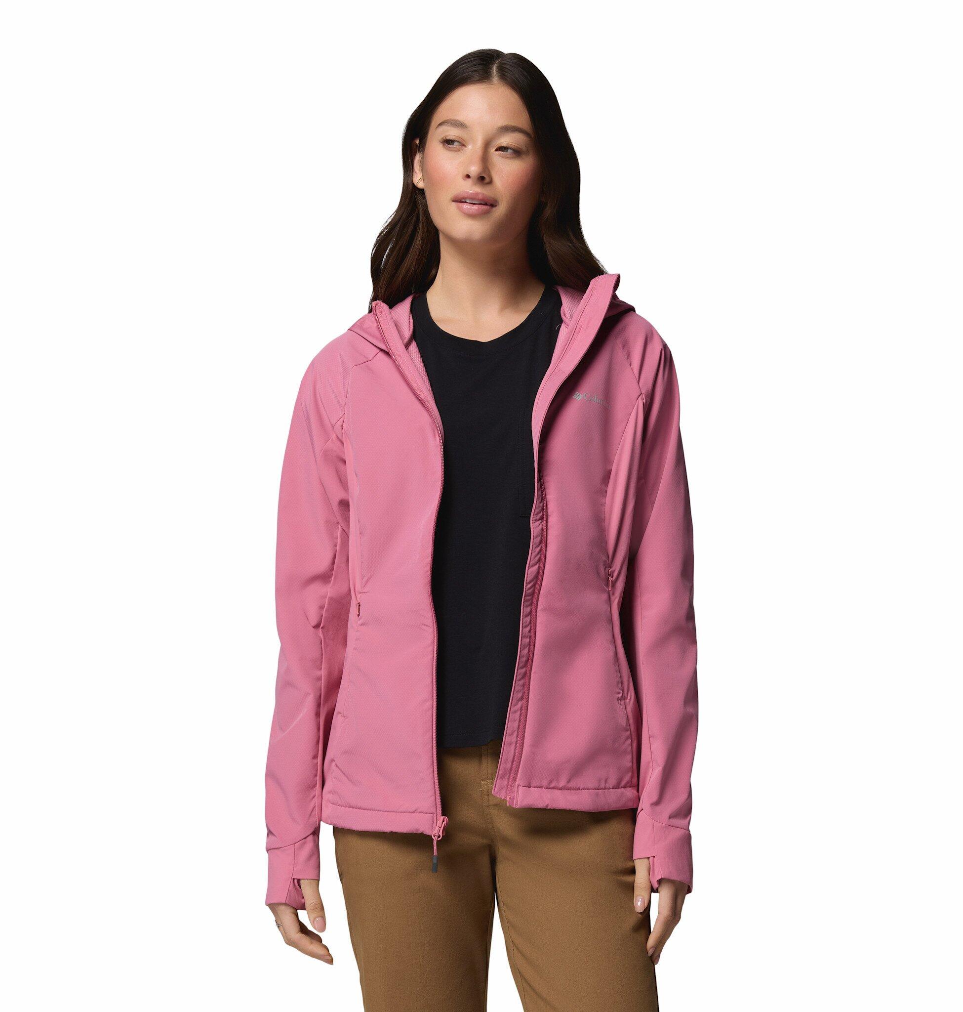 Vestes Softshell Femme - COLUMBIA Sweet Softshell - Pink 3/7