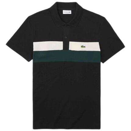 Polo Motif/style Blocs De Couleurs Homme (Noir)