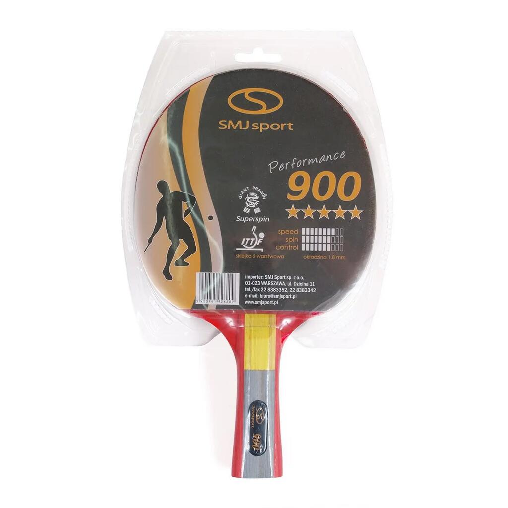 900 Table Tennis Bat (Black) One Size