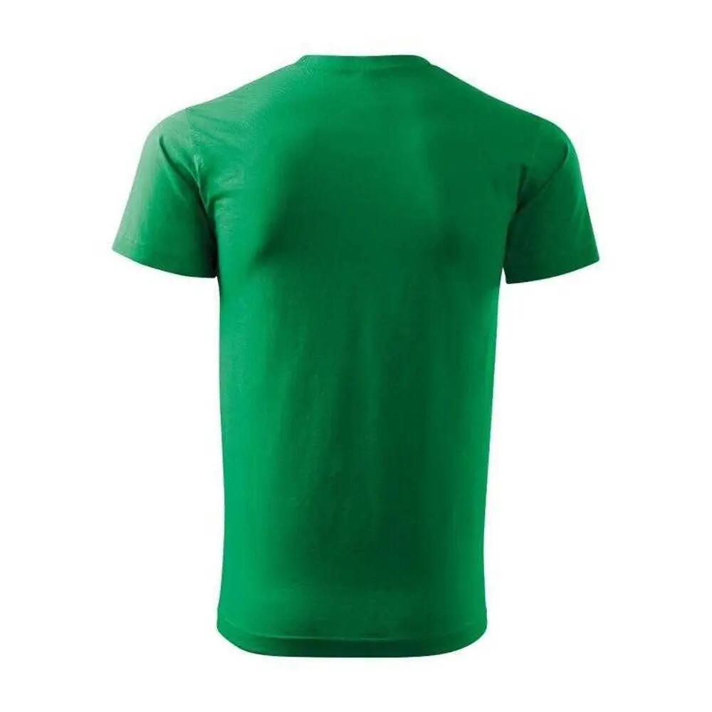 Unisex Volwassen Nieuw Zwaargewicht Tshirt (Groen) 2/4