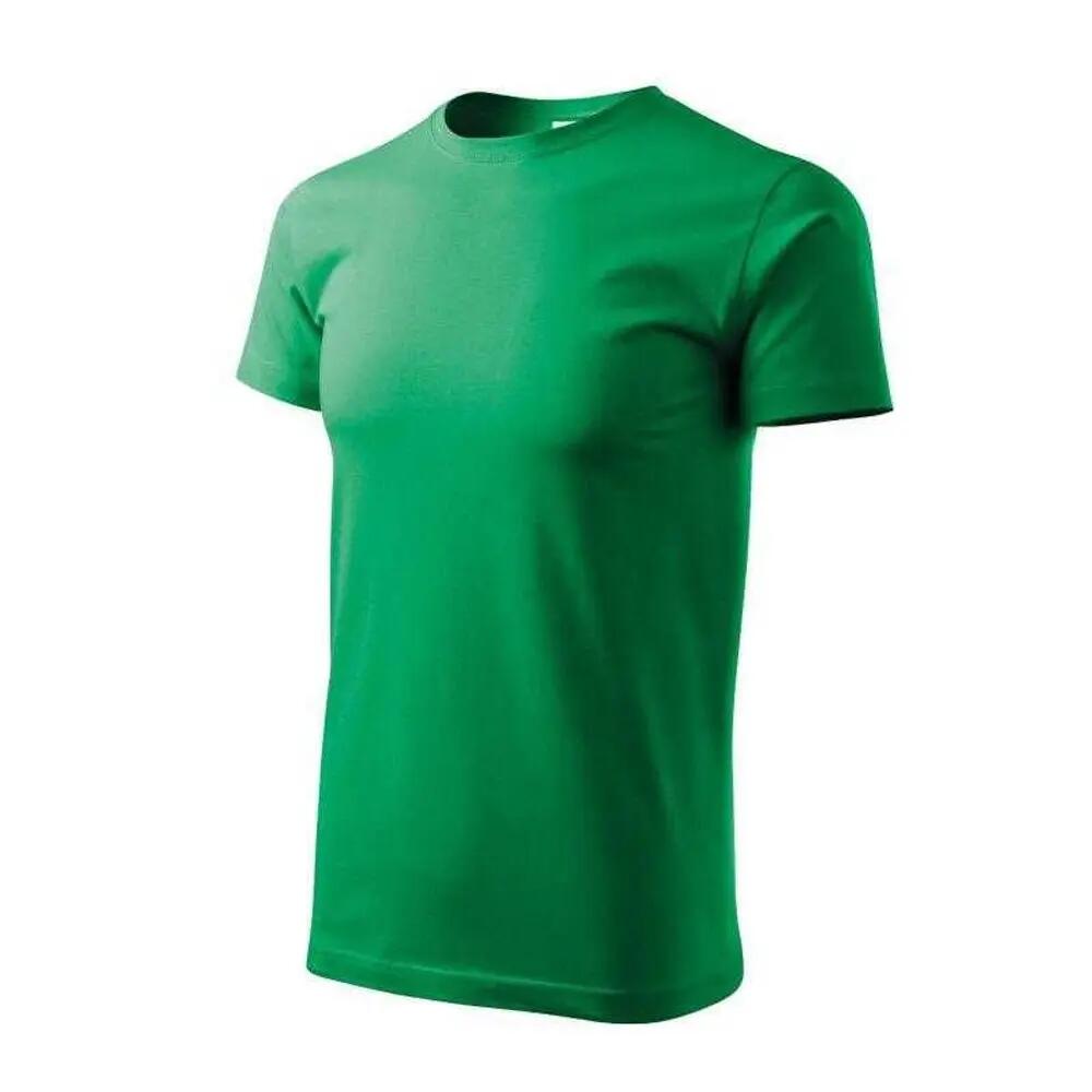Unisex Volwassen Nieuw Zwaargewicht Tshirt (Groen) 4/4
