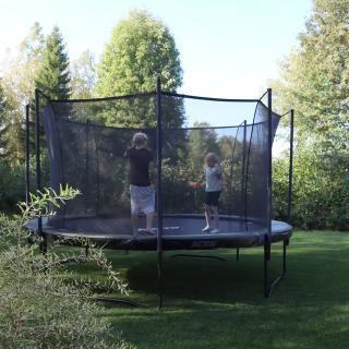 Trampoline rond ACON Air 4,3 m avec filet de sécurité et échelle – Gen 2.0 6/7