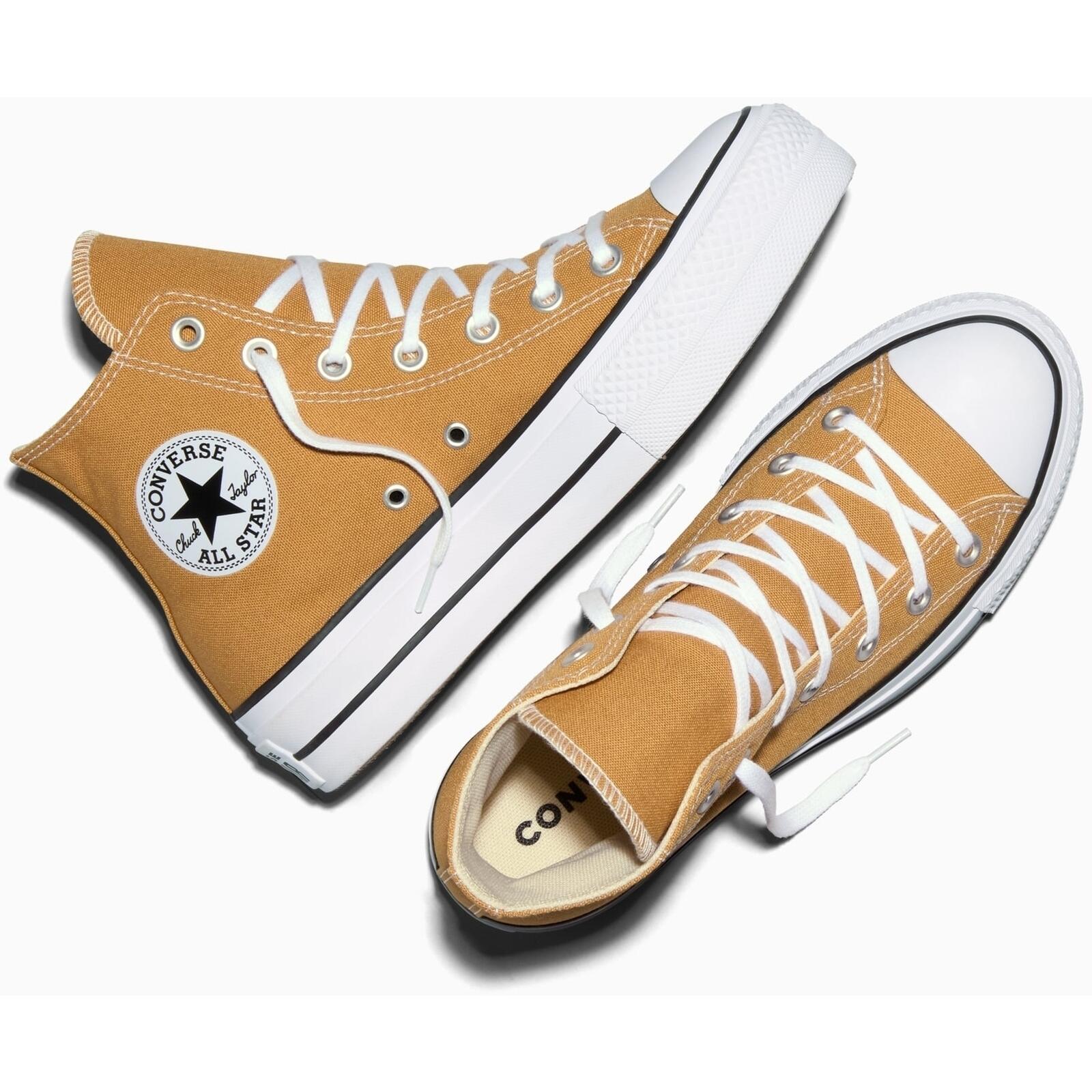 Scarpe da ginnastica Converse Chuck Taylor All Star Lift, Giallo, Unisex 2/5
