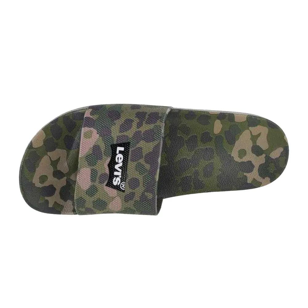 Claquettes JUNE STAMP Homme (Vert) 4/4