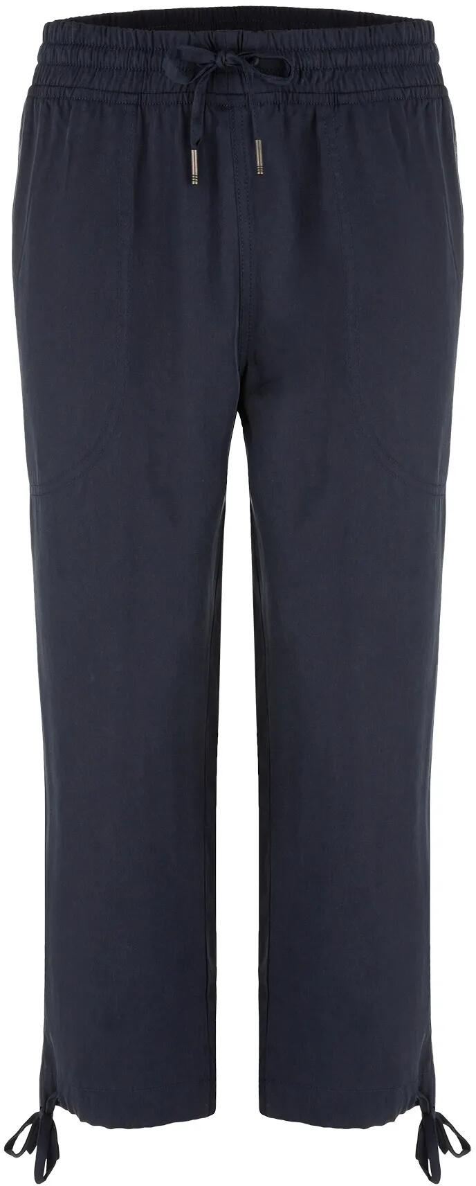 Capri 3/4 femme Loap Nalis en Tencel bleu 1/1