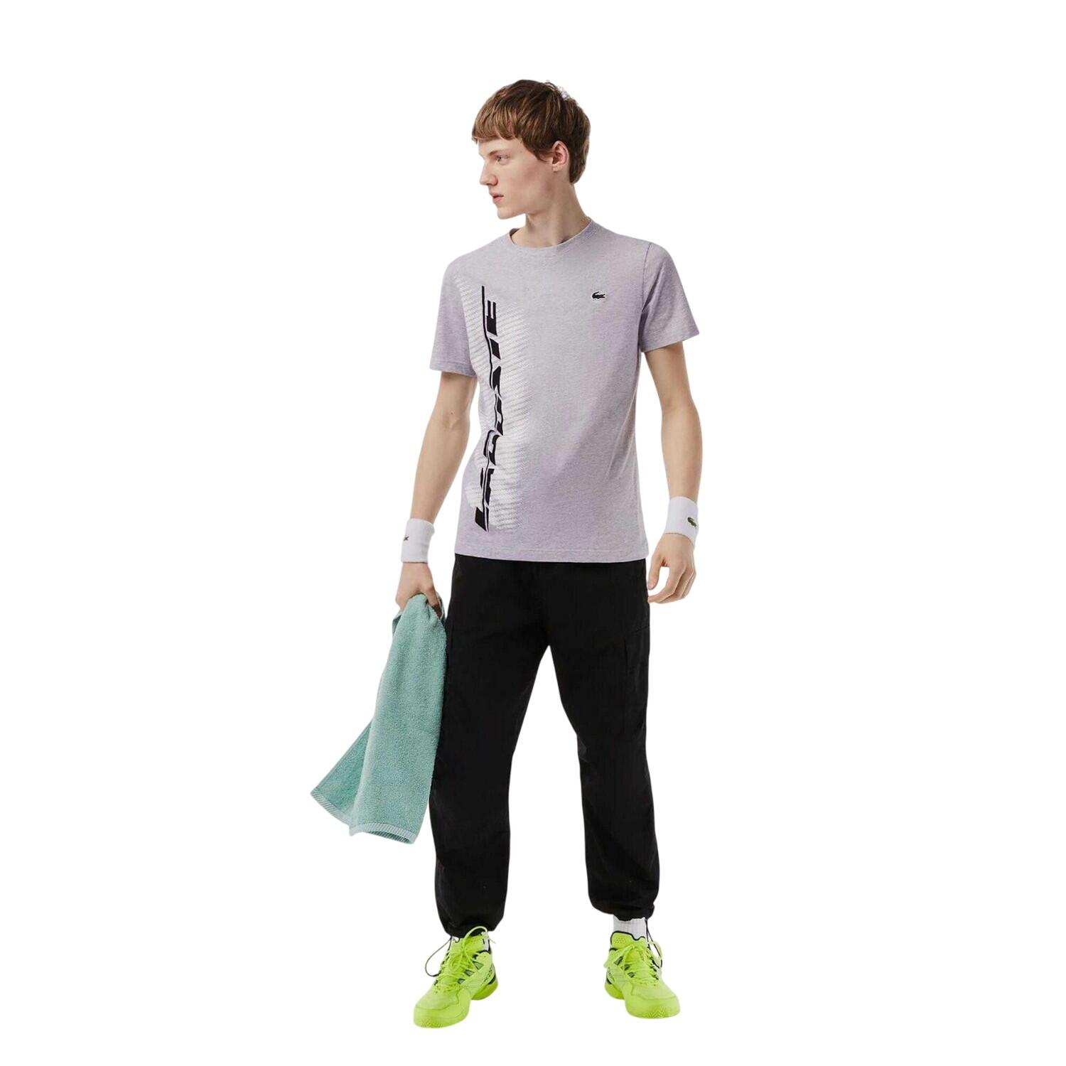 Maglietta Regolare Uomo Lacoste Grigio 4/4