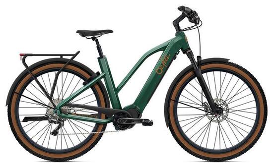 VTC Électrique O2 Feel Vern 8.2 Adventure 27.5'' Shimano Deore 10v 720Wh Vert Ém