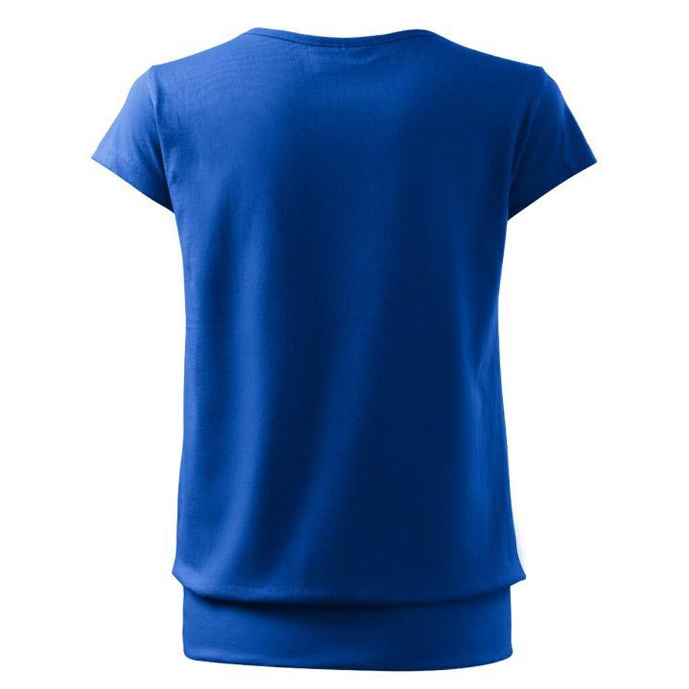 Tshirt CITY Femme (Bleu Vif) 2/3