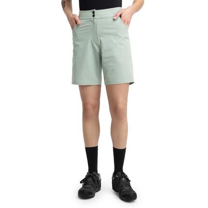 Short cyclotourisme femme Cyclisme Turf Gray Green Vert