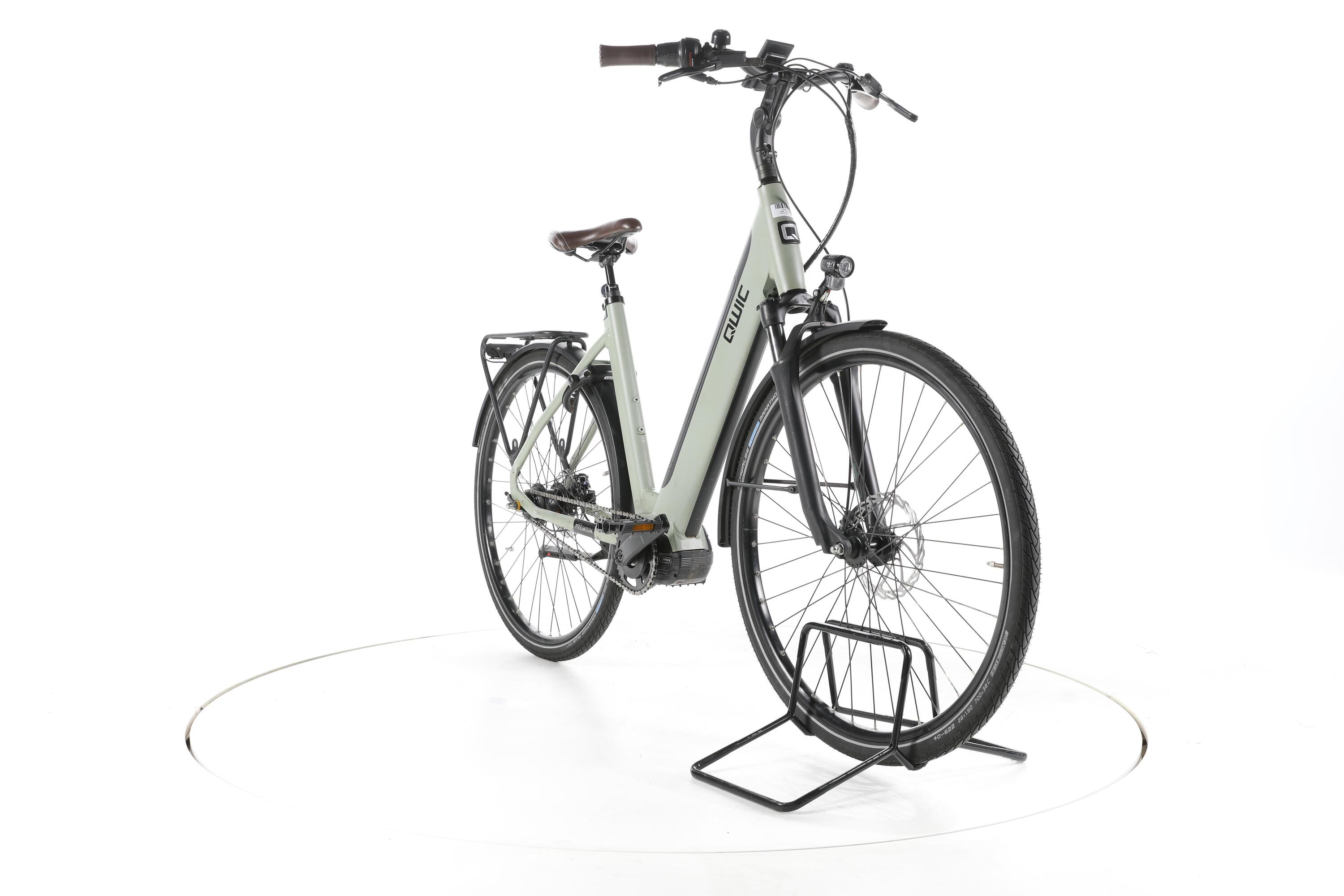 Segunda vida - QWIC Permium MN7+ City E-Bike Cuadro bajo - Buen estado 3/7