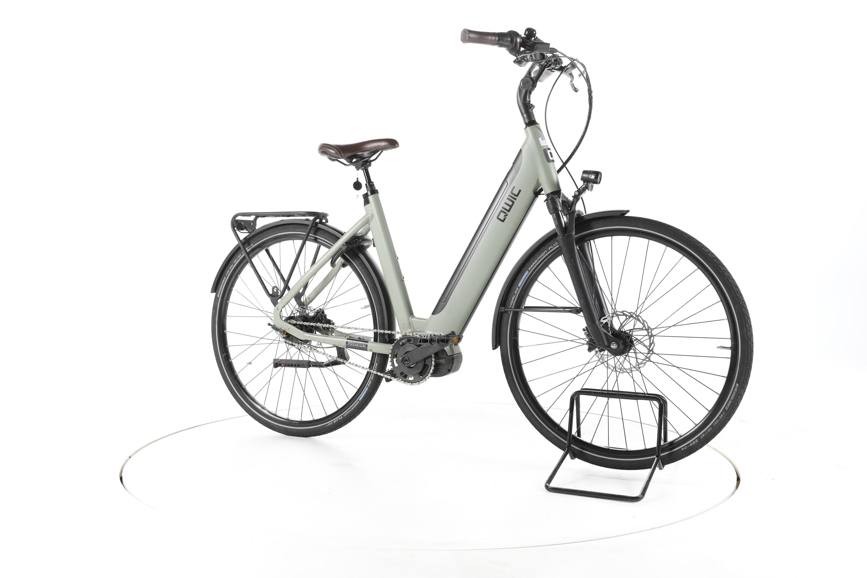 Segunda vida - QWIC Permium MN7+ City E-Bike Cuadro bajo - Buen estado 2/7