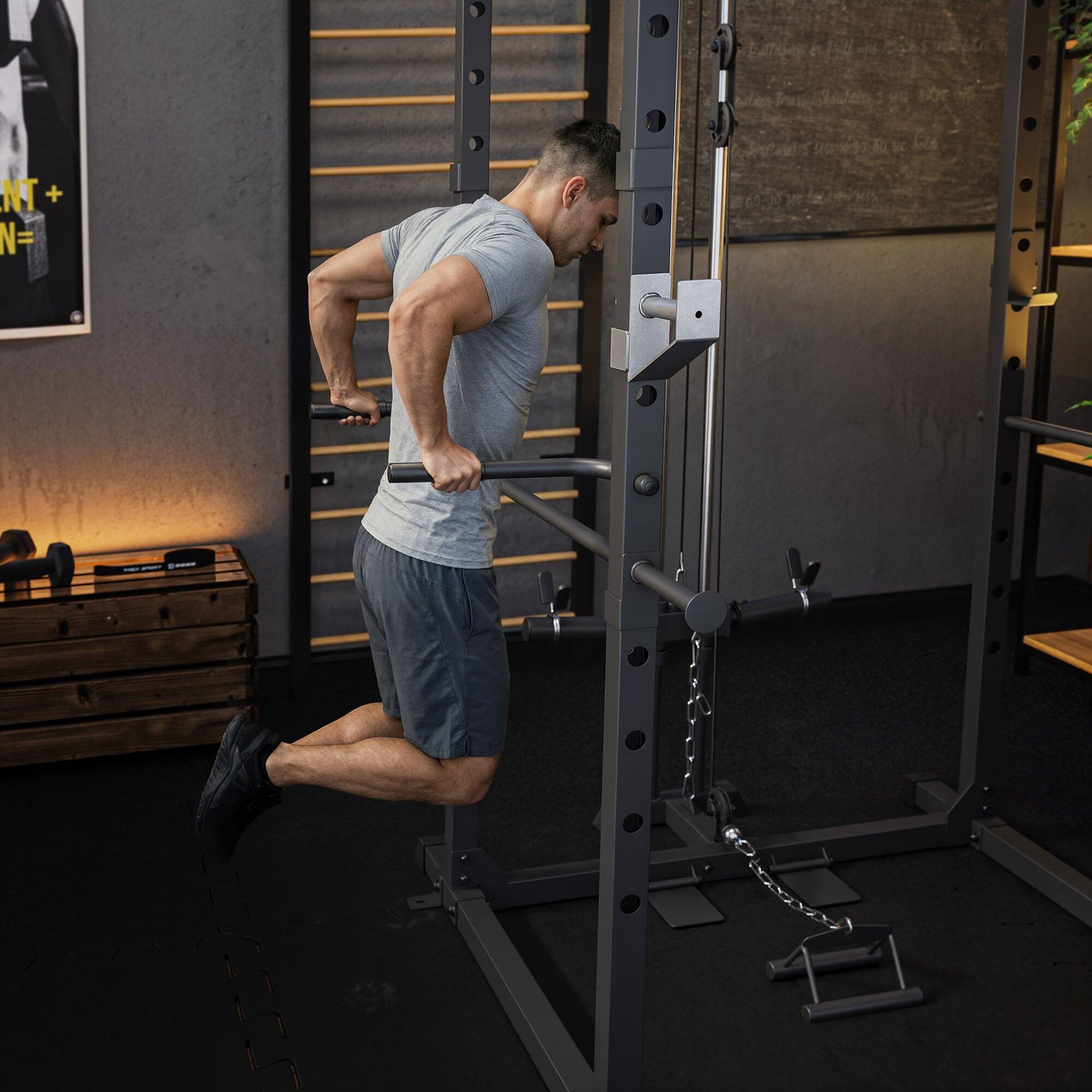 Power Rack Trex Sport TX-500PC mit Seilzug oben und unten 4/7
