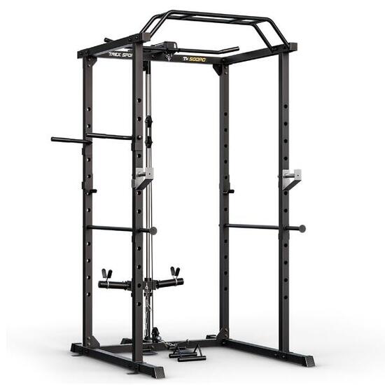 Cage de musculation Trex Sport TX-500PC avec poulies haute et basse – maison