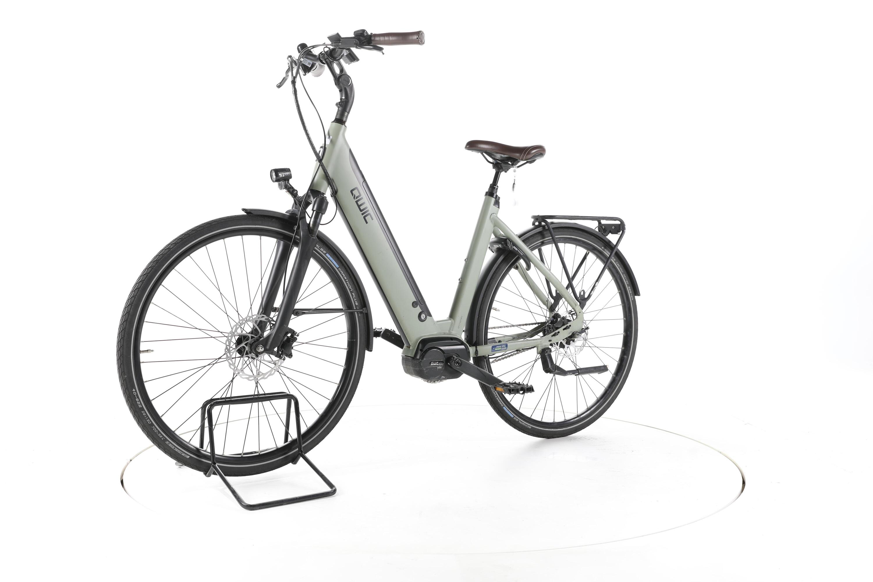 Segunda vida - QWIC Permium MN7+ City E-Bike Cuadro bajo - Buen estado 5/7