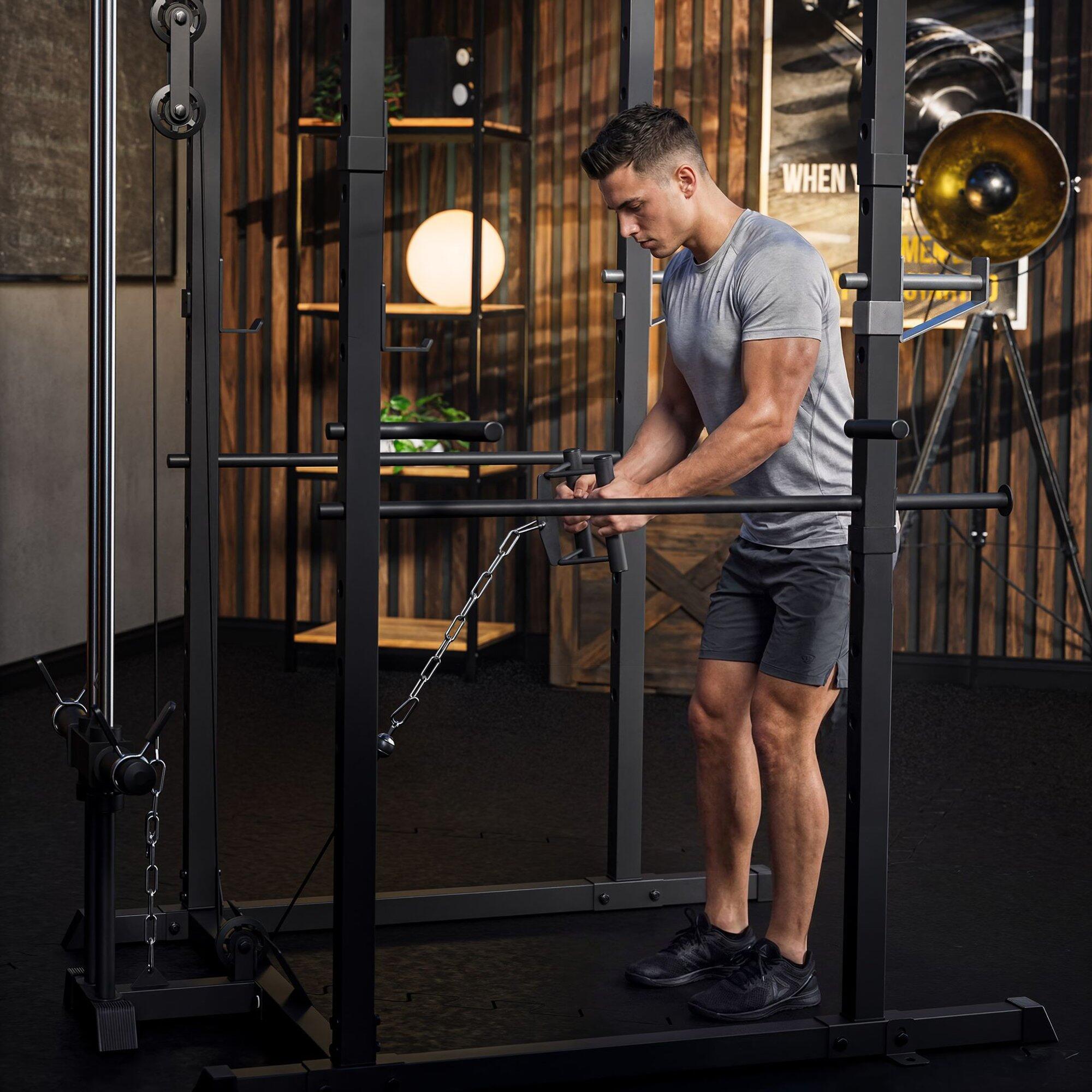 Power Rack Trex Sport TX-500PC mit Seilzug oben und unten 6/7