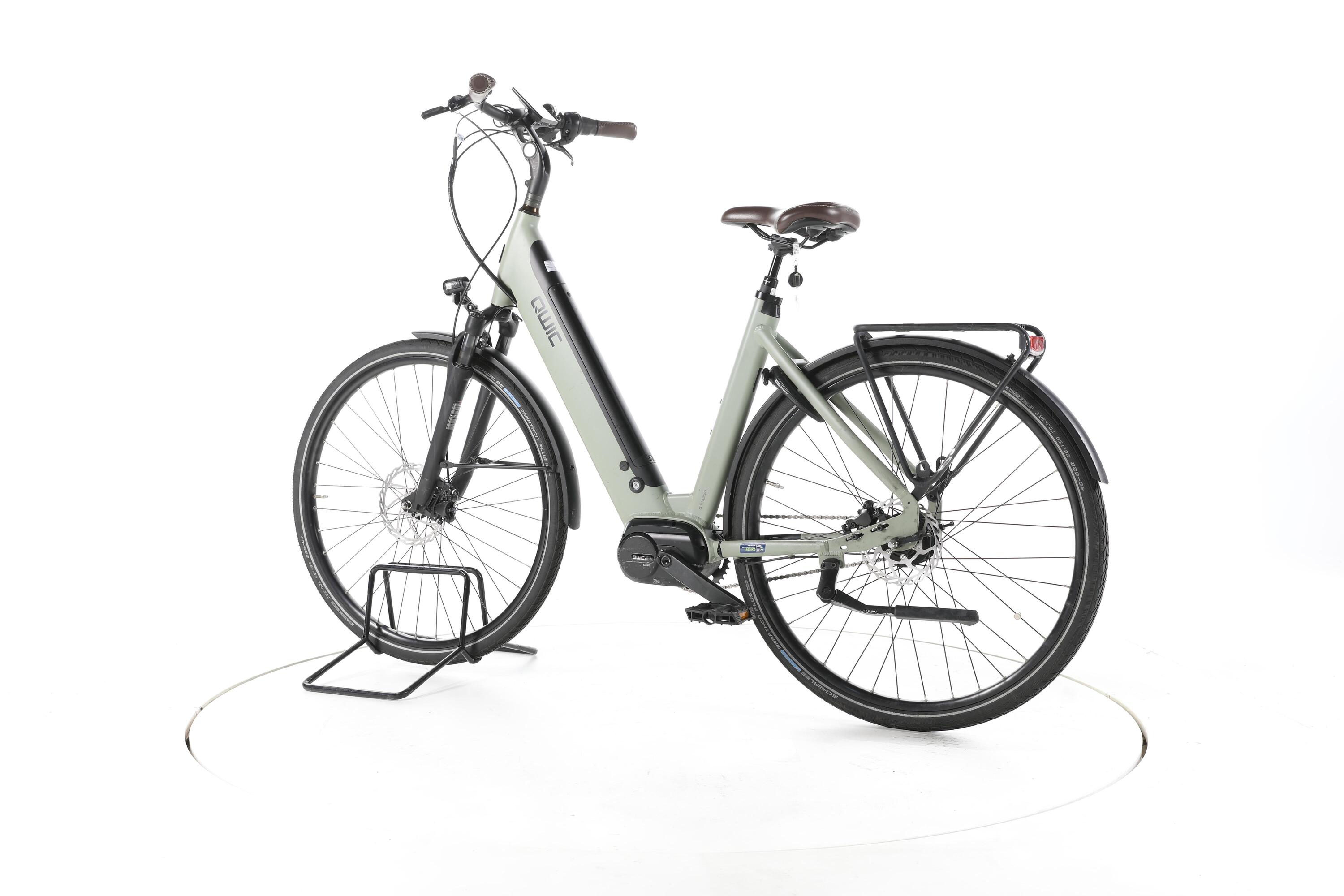 Segunda vida - QWIC Permium MN7+ City E-Bike Cuadro bajo - Buen estado 7/7