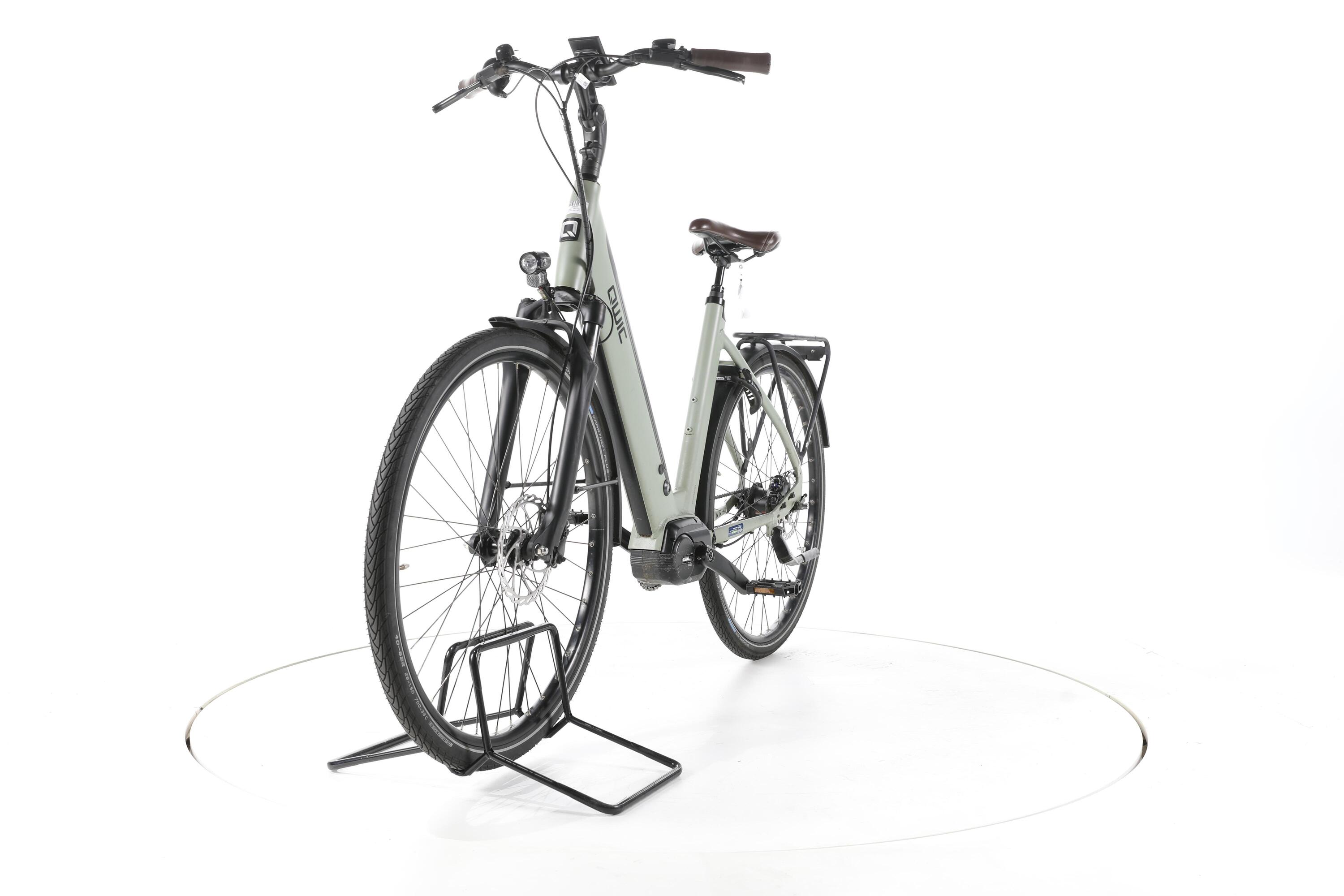 Segunda vida - QWIC Permium MN7+ City E-Bike Cuadro bajo - Buen estado 4/7