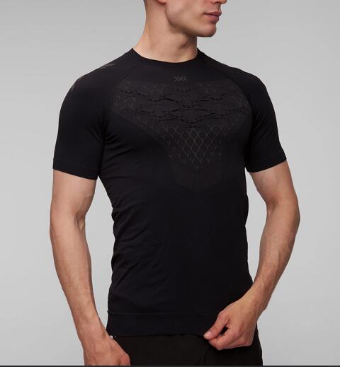 X-Bionic Twyce Run Maillot de manga corta Negro/Gris oscuro Hom 3/5