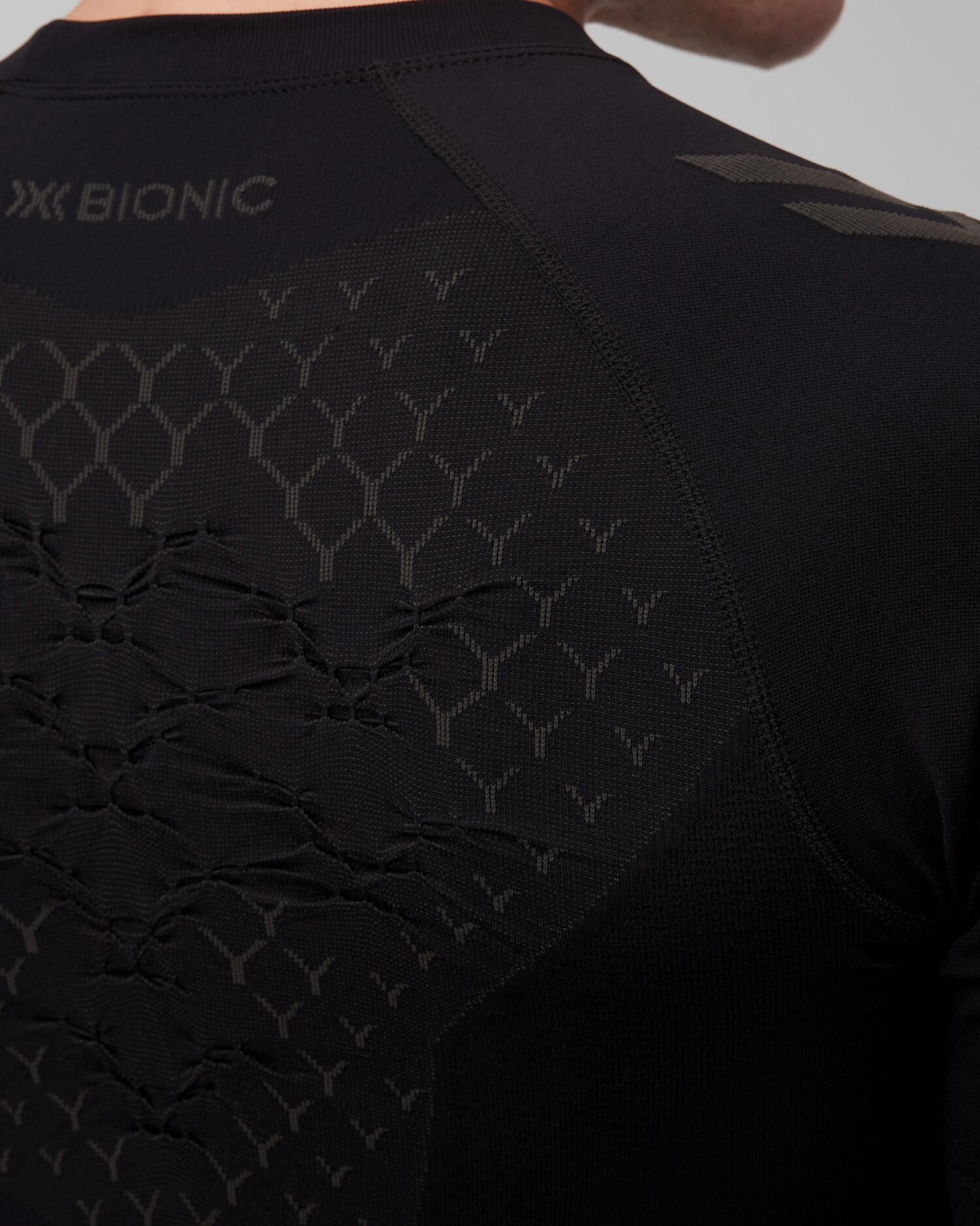 X-Bionic Twyce Run Maillot de manga corta Negro/Gris oscuro Hom 4/5