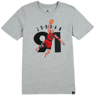 T-shirt met korte mouwen jordan model 833933-063 voor mannen