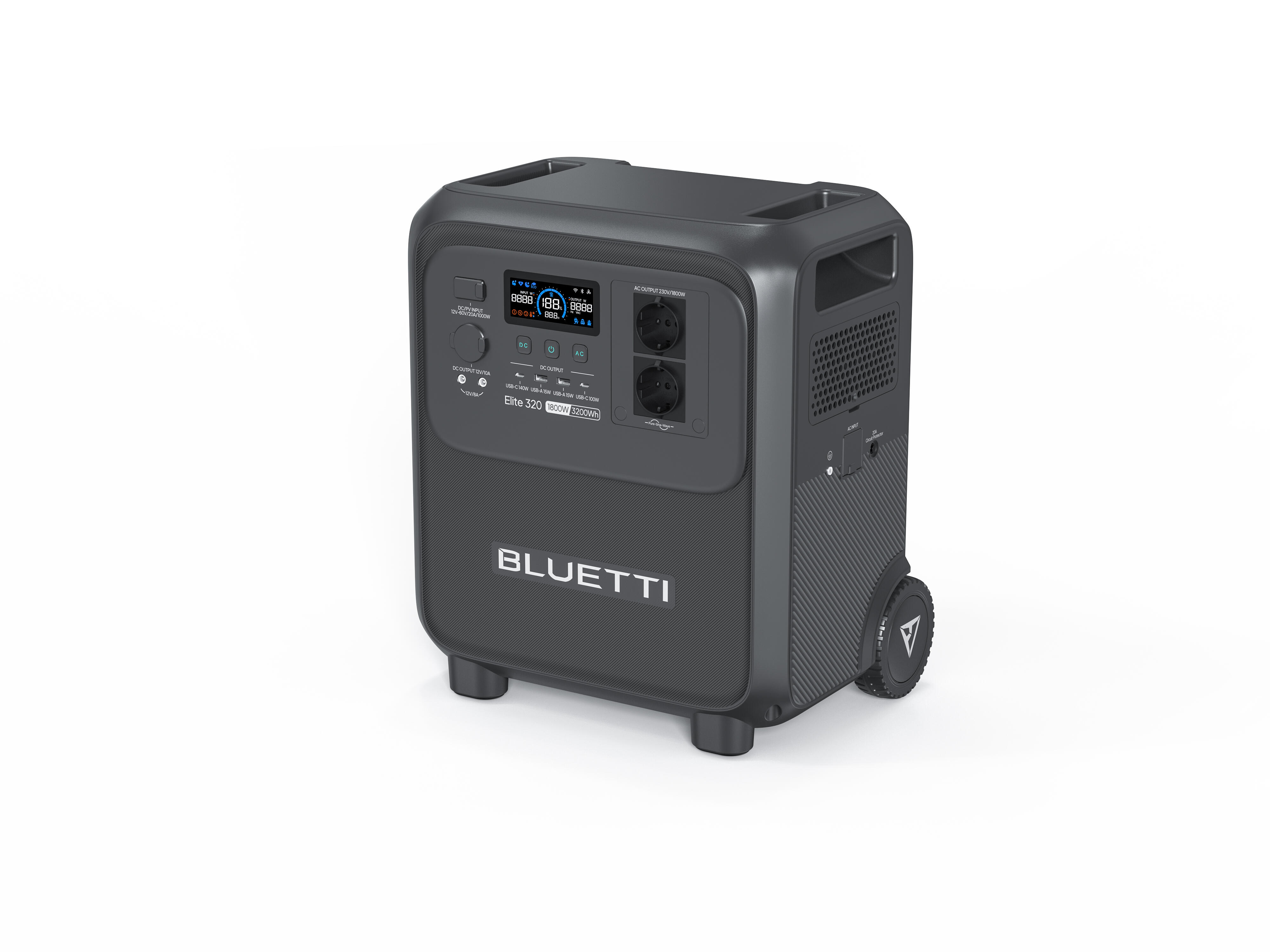 Stacja zasilania BLUETTI Elite 320, bateria 3200 Wh, 2x1800 W