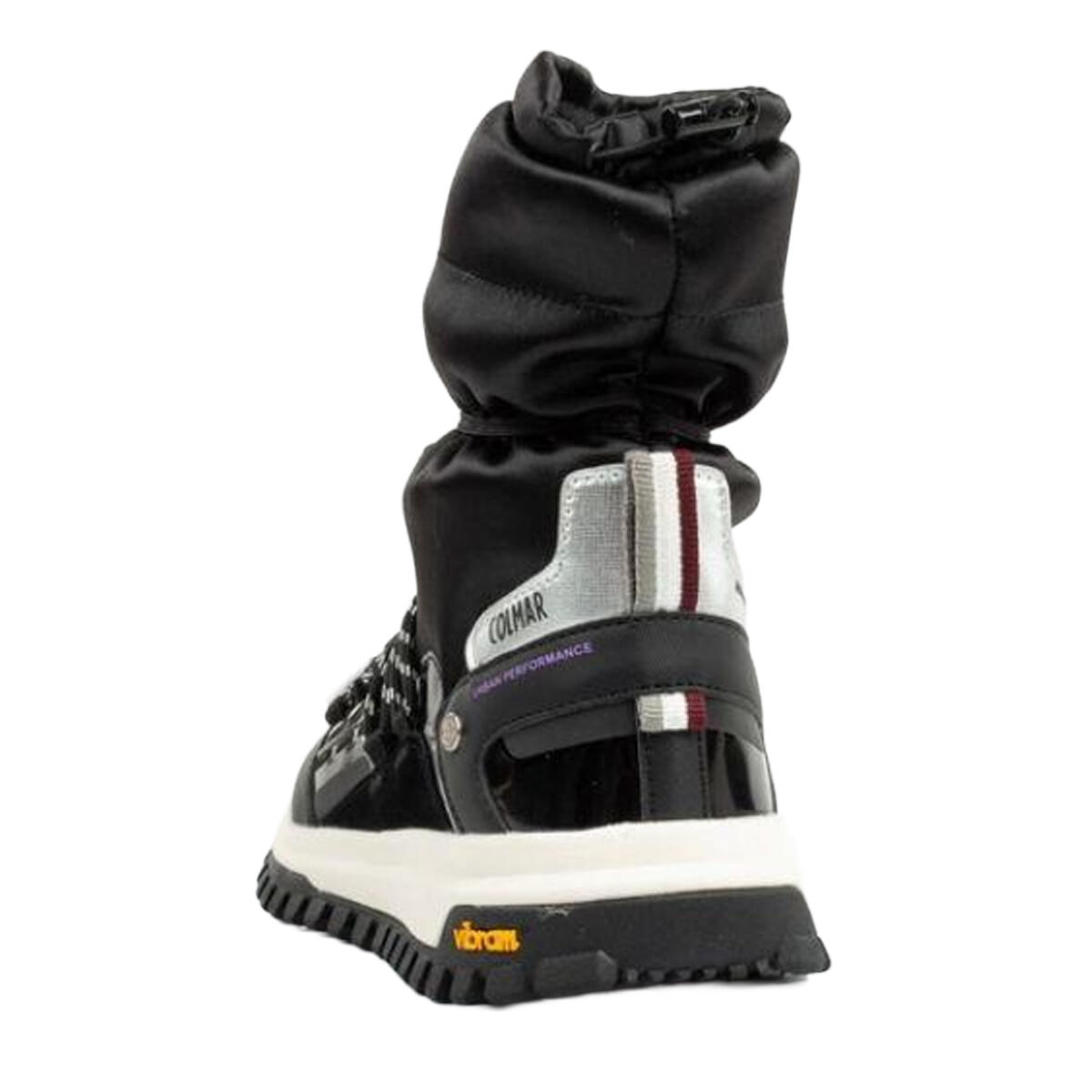 Botas para Nieve de Cuero Warmer Overcloud para Mujer Negro 2/4