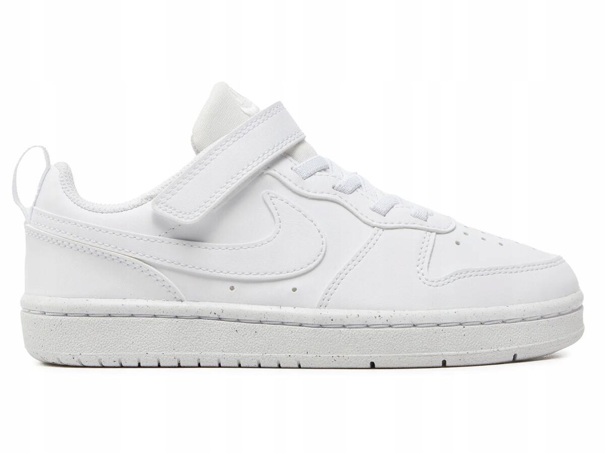 Chaussures de tous les jours pour enfants à velcro NIKE COURT BOROUGH 1/7