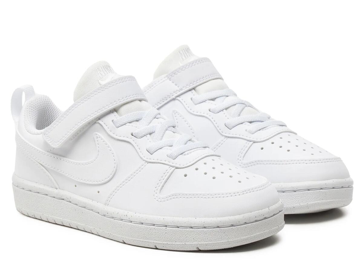 Chaussures de tous les jours pour enfants à velcro NIKE COURT BOROUGH 4/7