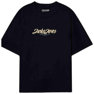 T-shirt met korte mouwen jack&jones model 12281810-black voor mannen