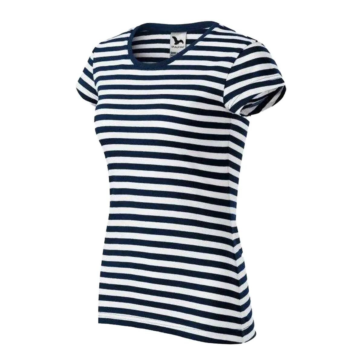 Dames Sailor Tshirt (Marineblauw) 3/3