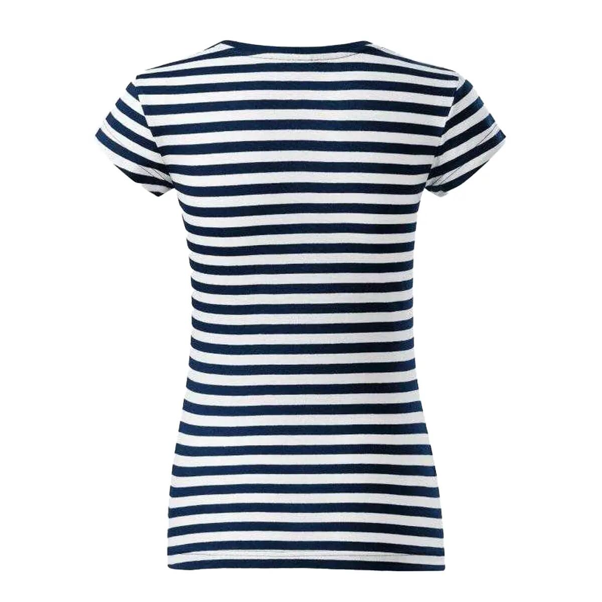 Dames Sailor Tshirt (Marineblauw) 2/3