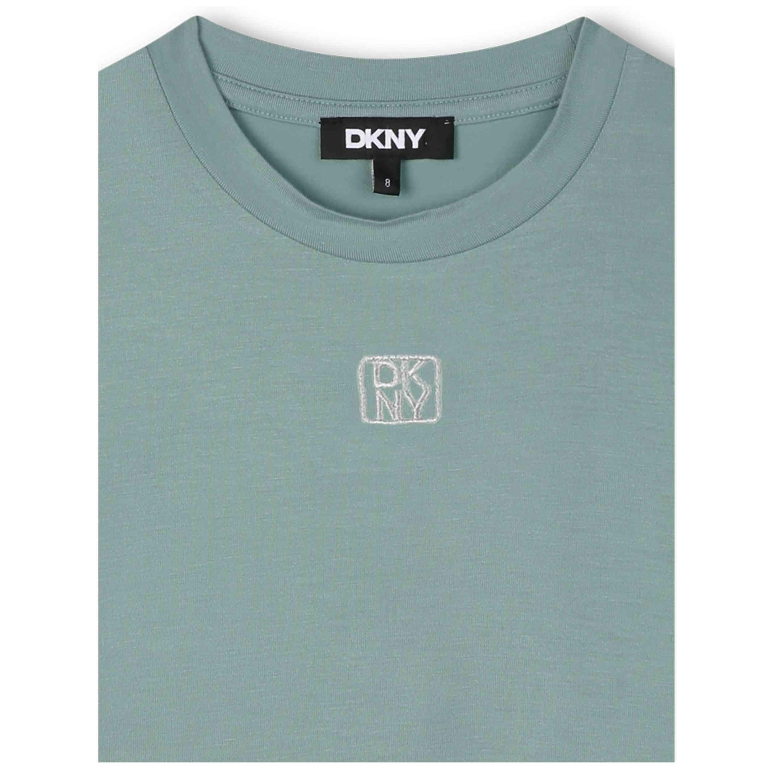 T-shirt met korte mouwen Dkny model D62411_73J voor meisjes 4/4